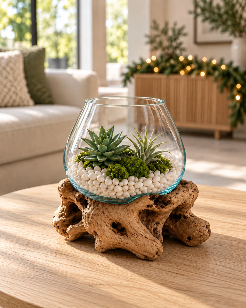 Mini Molten Glass Vase