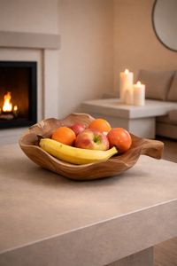 Small Size - Teak Wood Leaf Plate