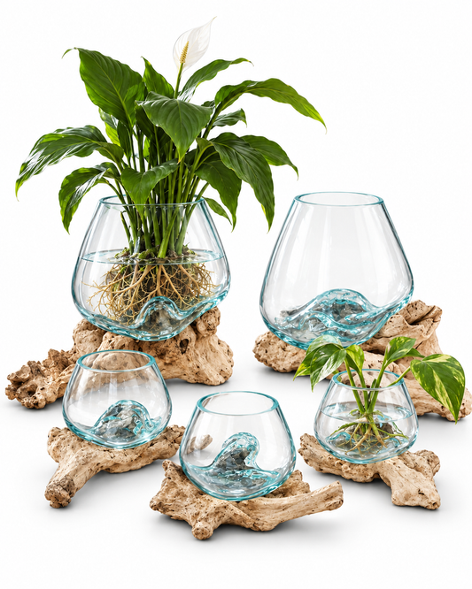 Christmas Mega Sale Package – 2 Large + 3 Mini Vases