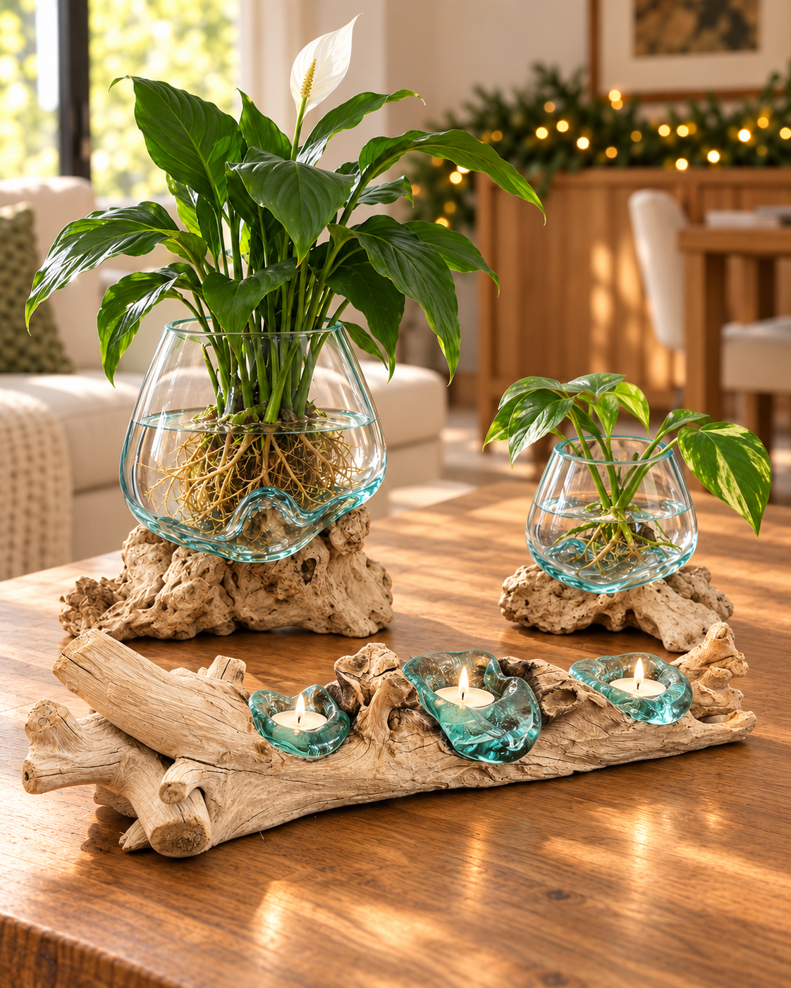 Christmas Mega Sale Package – 1 Large + 1 Mini  + 1 Candle Log